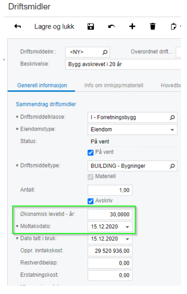 Driftsmidler 3 -Registrere et driftsmiddel som har vært avskrevet i 20 år.png