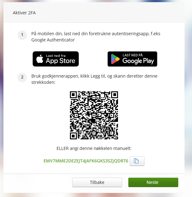 Enable/Disable 2FA (Multi-Factor Authentication) on user